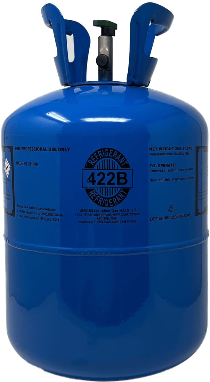 R-422B (NU-22B) Refrigerant – Full Pallet (40 × 25 lb) – R-22 Replacement